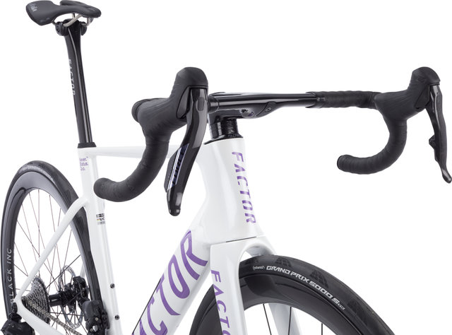 Factor MONZA Force PM Carbon Road Bike 28" - white-purple/28"/M/48 mm