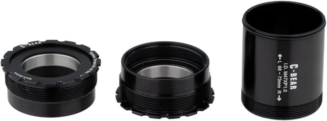 Boîtier de Pédalier T47 SRAM BB30 Race - noir/T47