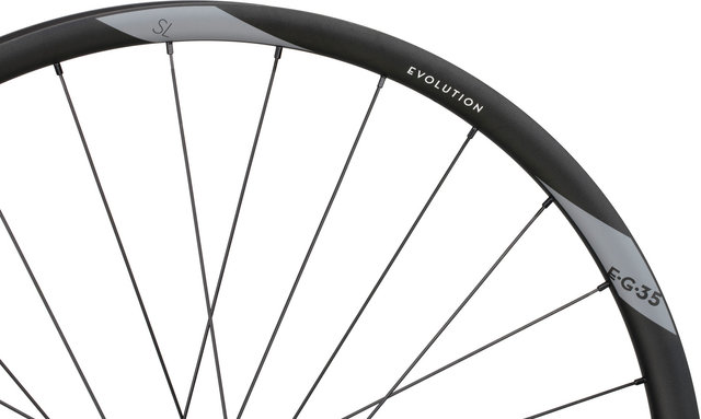 Juego de ruedas Evolution SL E.G.35 FADE Boost Disc 6 agujeros 27,5" - black-black/Juego 27,5" (RD 15x110 Boost + RT 12x148 Boost) Shimano Micro Spline