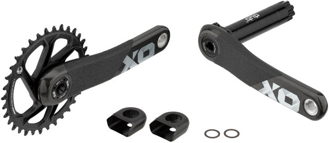 SRAM Set de Pédalier en Carbone X01 DH DUB Direct Mount 11 vitesses - black/170,0 mm 34 dents