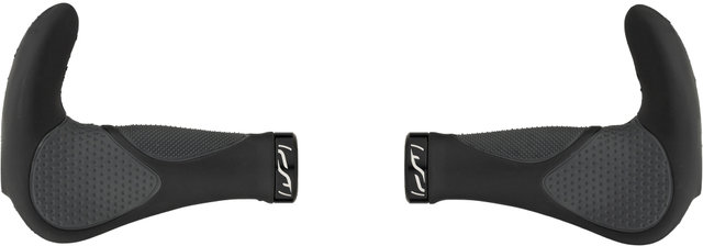 Puños de manillar Tour Deluxe Pro - negro-gris/140 mm