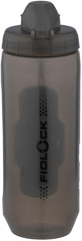 FIDLOCK TWIST uni base Flaschenhaltesystem mit Trinkflasche 590 ml - transparent-schwarz/590 ml