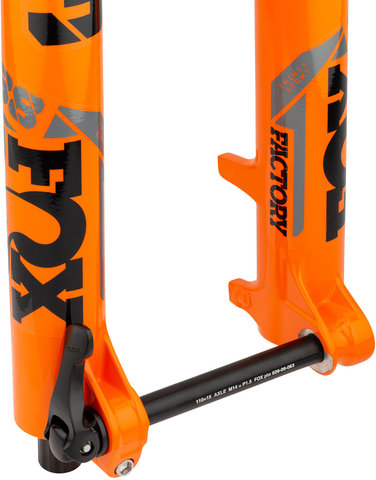 Fox Racing Shox 38 Float 27.5" GRIP2 Factory Boost Suspension Fork - 2021 Model - shiny orange/180 mm / 1.5 tapered / 15 x 110 mm / 44 mm