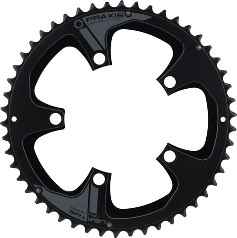 Praxis Works Buzz Road chainring set, 5-arm, 110 mm bolt circle - black | 34-50 | 50 