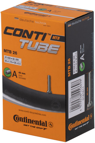 Continental MTB 26 Inner Tube - universal/26x1.75-2.5 Schrader 40 mm