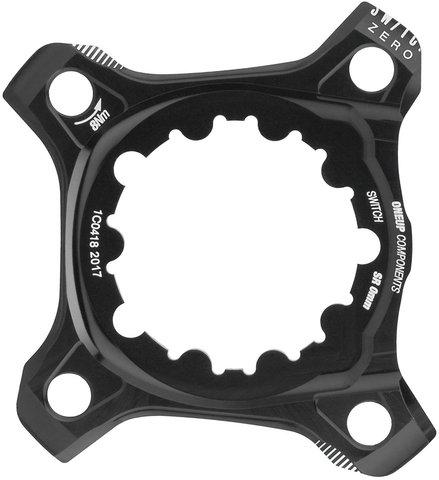 Anneau de Centrage Switch Carrier Spider - black/SRAM, 0 mm offset