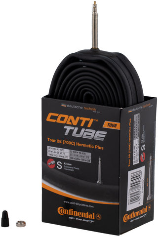 Continental Cámara de aire Tour 28 Hermetic Plus - universal/27-28 x 1 1/4-1,75x2 SV 42 mm