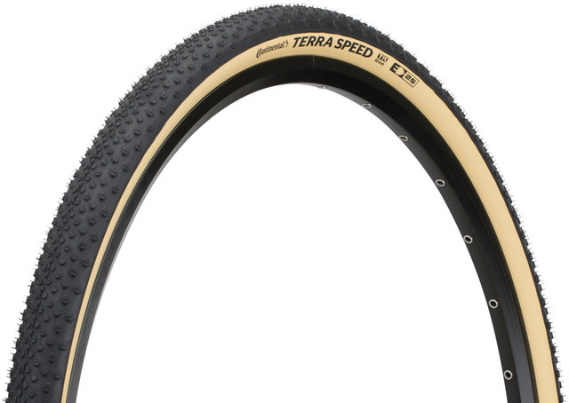 Continental Terra Speed ProTection Cream 27.5" Folding Tyre - black-creme/27.5x1.5 (40-584)