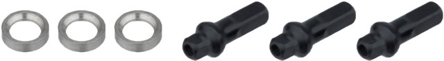 NEWMEN Speichenkit Sapim Laser für MTB - black/306 mm