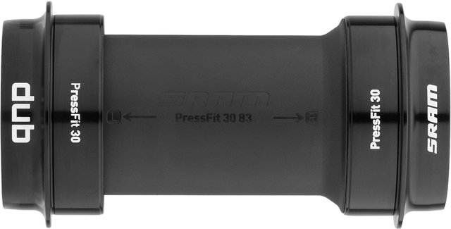 SRAM DUB PF30 MTB 83 mm Bottom Bracket - black/PF30