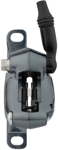 Force 1 v+h Set Scheibenbremse hydr. m. DoubleTap® Schalt-/Bremsgriff - ice grey anodized/Satz (VR + HR)