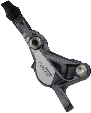 SRAM Freno de disco hidr. Force 22 c. maneta de cambios/frenos DoubleTap® - ice grey anodized/rueda delantera izq.