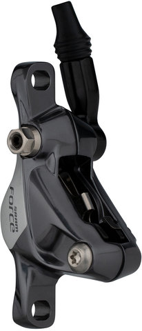 SRAM Freno de disco hidr. Force 22 c. maneta de cambios/frenos DoubleTap® - ice grey anodized/rueda delantera izq.
