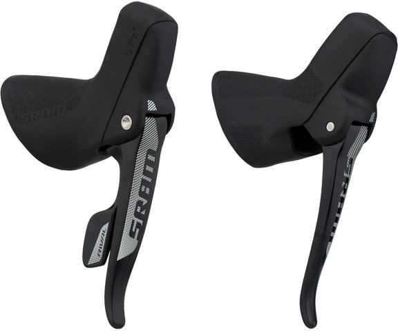 SRAM Rival 1 v+h Set Scheibenbremse hydr.DoubleTap® Schalt-/Bremsgriff - black/Satz (VR + HR)