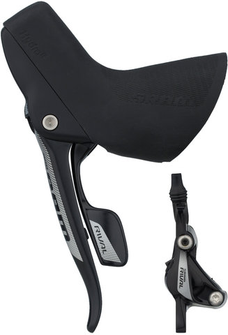 SRAM Rival 22 Scheibenbremse hydr.m.DoubleTap® Schalt-/Bremsgriff - black/VR links