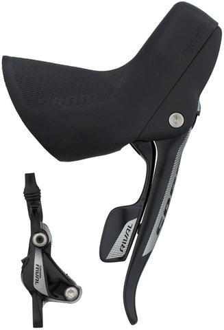 SRAM Rival 22 Hydraulic Disc Brake w/ DoubleTap® Shift/Brake Lever - black/rear right