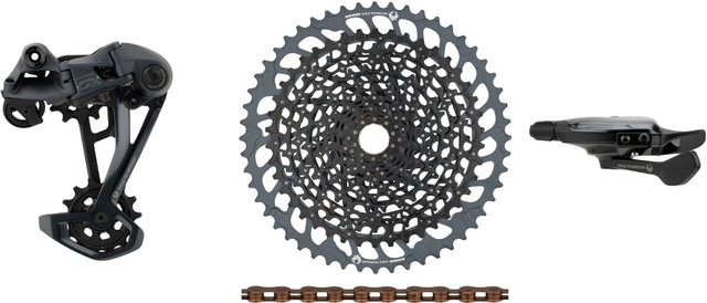 SRAM Kit de actualización GX Eagle 1x12 velocidades con cassette - black - XX1 copper/10-52