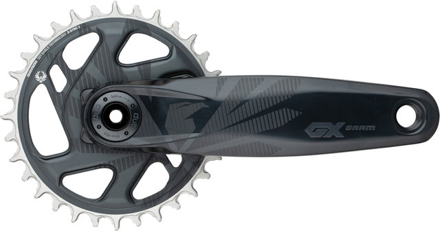 SRAM Juego de bielas GX Eagle DUB DM 12 velocidades - lunar/170,0 mm 32 dientes