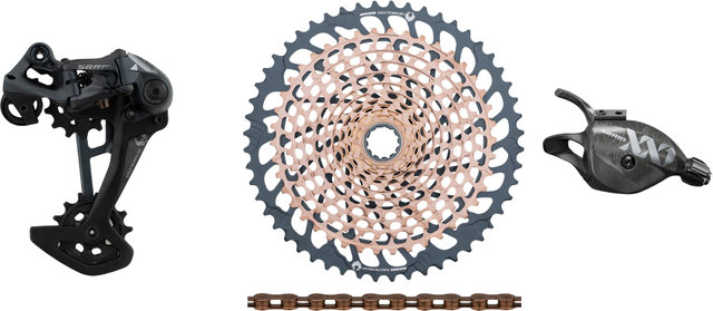 XX1 Eagle 1x12-speed Upgrade Kit with Cassette - copper - XX1 copper/10-52