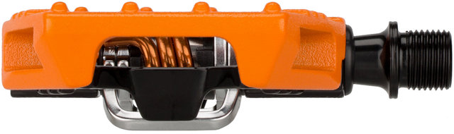 Pedales de clip/plataforma Double Shot 2 - orange-black/universal