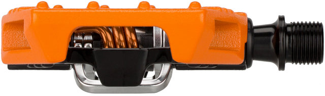 crankbrothers Pédales à Clip / à Plateforme Double Shot 2 - orange-black/universal