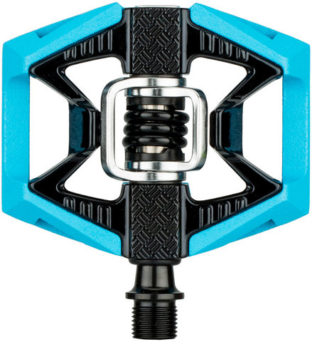 crankbrothers Pedales de clip/plataforma Double Shot 2 - blue-black/universal