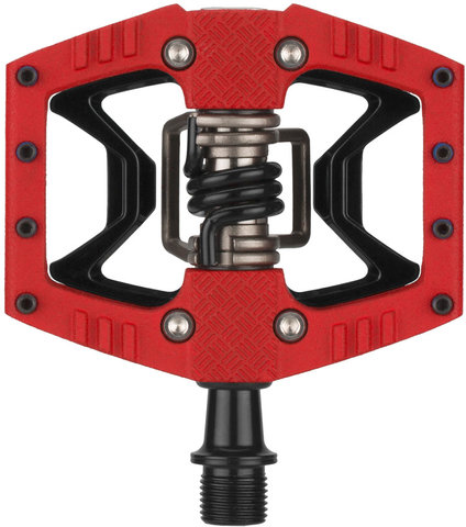 crankbrothers Pedales de clip/plataforma Double Shot 3 - black-red/universal