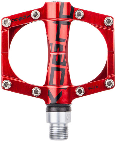 Traverse 9 Plattformpedale - rot/universal