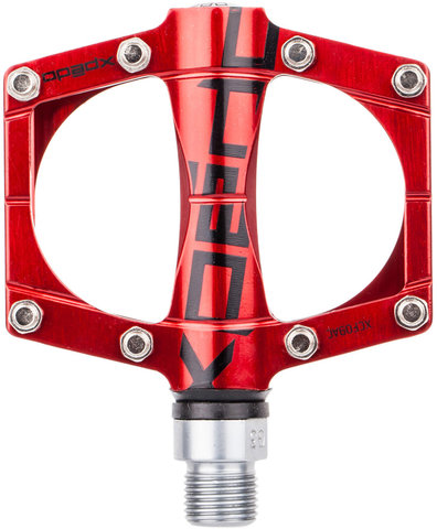 Xpedo Traverse 9 Platform Pedals - red/universal