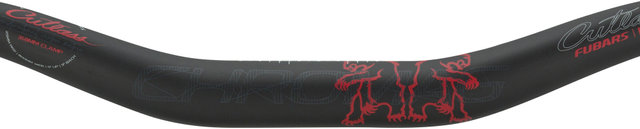 Chromag Manillar Fubar Cutlass 31,8 35 mm Carbon Riser - black-red/800 mm 9°
