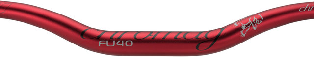 Guidon Courbé Fubars FU40 31,8 40 mm - red/800 mm 8°