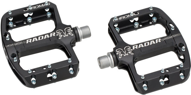 Chromag Pedales de plataforma para niños Radar - black/universal