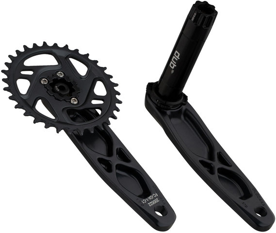 SRAM Juego de bielas GX Eagle SuperBoost+ DUB DM 12 velocidades - lunar/170,0 mm 32 dientes