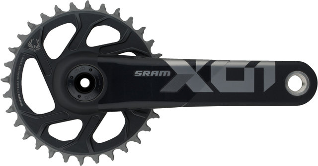 SRAM X01 Eagle Boost DUB DM 12-fach Carbon Kurbelgarnitur - lunar-polar/170,0 mm 32 Zähne