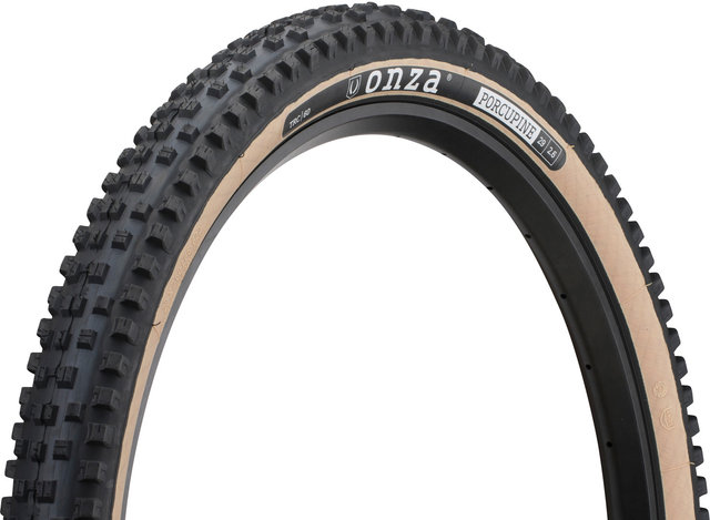 Onza Porcupine TRC MC60 Skinwall 29+ Folding Tyre - black-brown/29x2.60