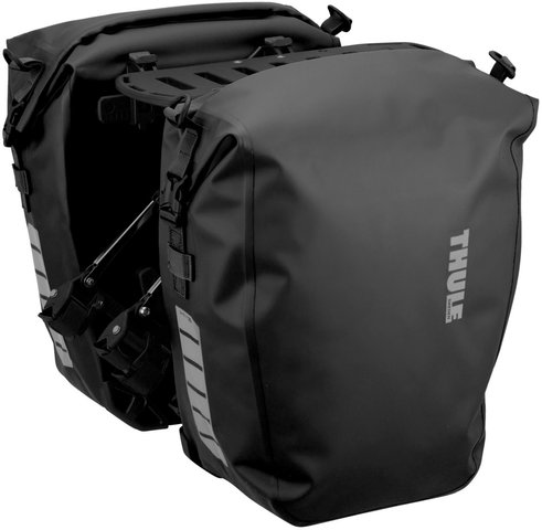 Thule Tour Rack Gepäckträger + Shield Pannier L Fahrradtaschen - black/50 Liter