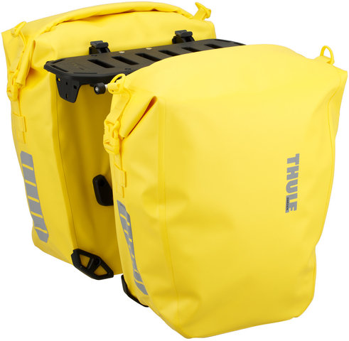 Thule Tour Rack Gepäckträger + Shield Pannier L Fahrradtaschen - yellow/50 Liter