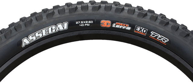 Maxxis Cubierta plegable Assegai 3C MaxxTerra EXO WT TR 27,5+ - negro/27,5x2,6