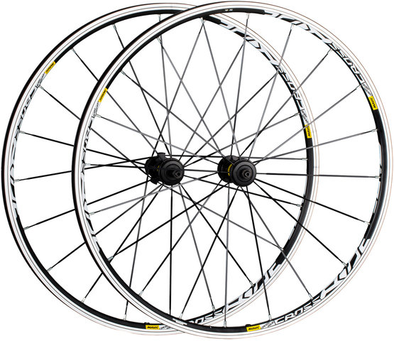 Mavic Crossride UB 26" Wheelset - black-white/26" set (front 9x100 + rear 10x135) Shimano