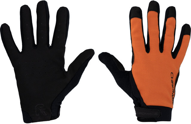 Tact Ganzfinger-Handschuhe - burnt orange-black/M