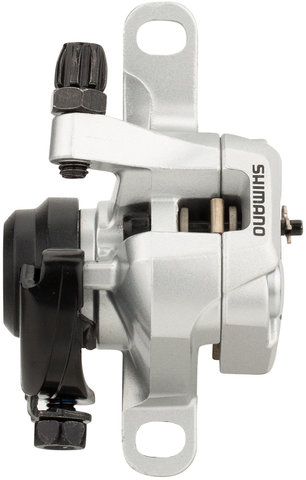 BR-R317 Brake Caliper w/ Resin Pads - silver/rear