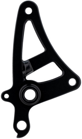 Salsa Patte de Dérailleur Alternator SwingPlate Axe droite +oillets - black/M12x1,75