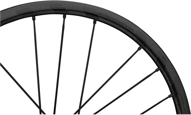 Fulcrum Juego ruedas Racing Zero Carbon Competizione DB C19 Disc Center Lock - negro/28" set (RD 12x100 + RT 12x142) Shimano