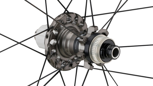 Speed 55 DB C19 Disc Center Lock Laufradsatz - schwarz/28" Satz (VR 12x100 + HR 12x142) Shimano