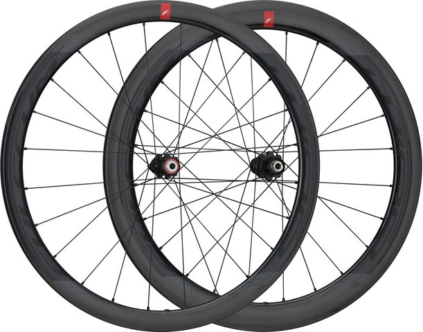 Fulcrum Juego de ruedas Wind 40/55 DB Combo Disc Center Lock - negro/28" set (RD 12x100 + RT 12x142) Shimano