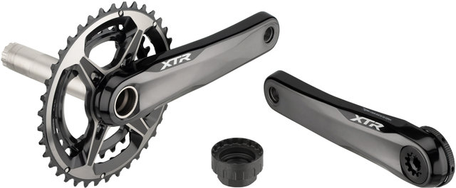 Shimano XTR M9100 XC Gruppe 2x12 28-38 - grau/Side-Swing, Mid Clamp/175,0 mm/I-Spec EV/10-45