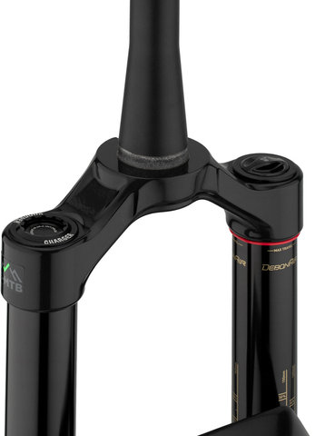 RockShox ZEB R DebonAir Boost 27,5" Federgabel - gloss black/160 mm / 1.5 tapered / 15 x 110 mm / 44 mm