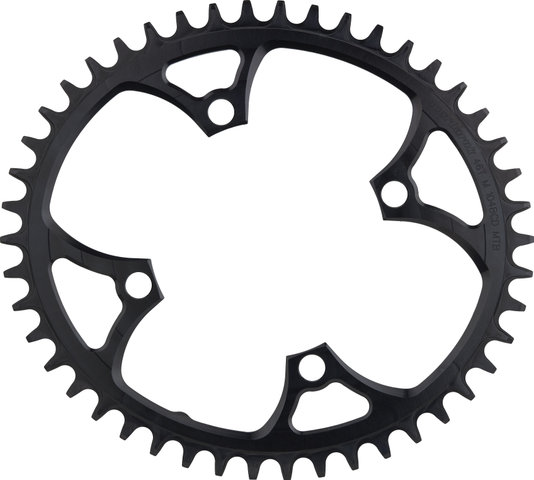 Garbaruk Plato Ovalado 104 mm de diámetro para 1x - black/46 