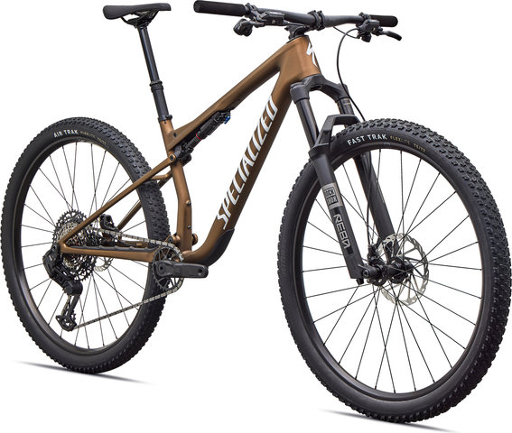 Specialized Bicicleta de montaña Epic 9 Sport Carbon 29'' - satin burnt gold metllic-metallic white silver | L | 120 mm | 44 mm | 170,0 mm | 29"