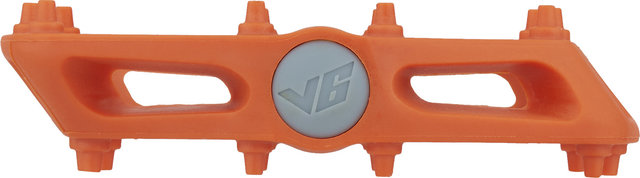 DMR Pedales de plataforma V6 - naranja